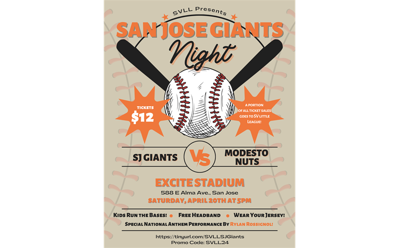 SVLL Day at the SJ Giants