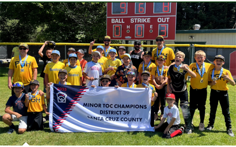 SVLL Pirates: Minor TOC Champions