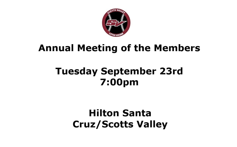 Annual Meeting of the Members