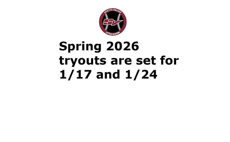 Spring 2026 Tryouts